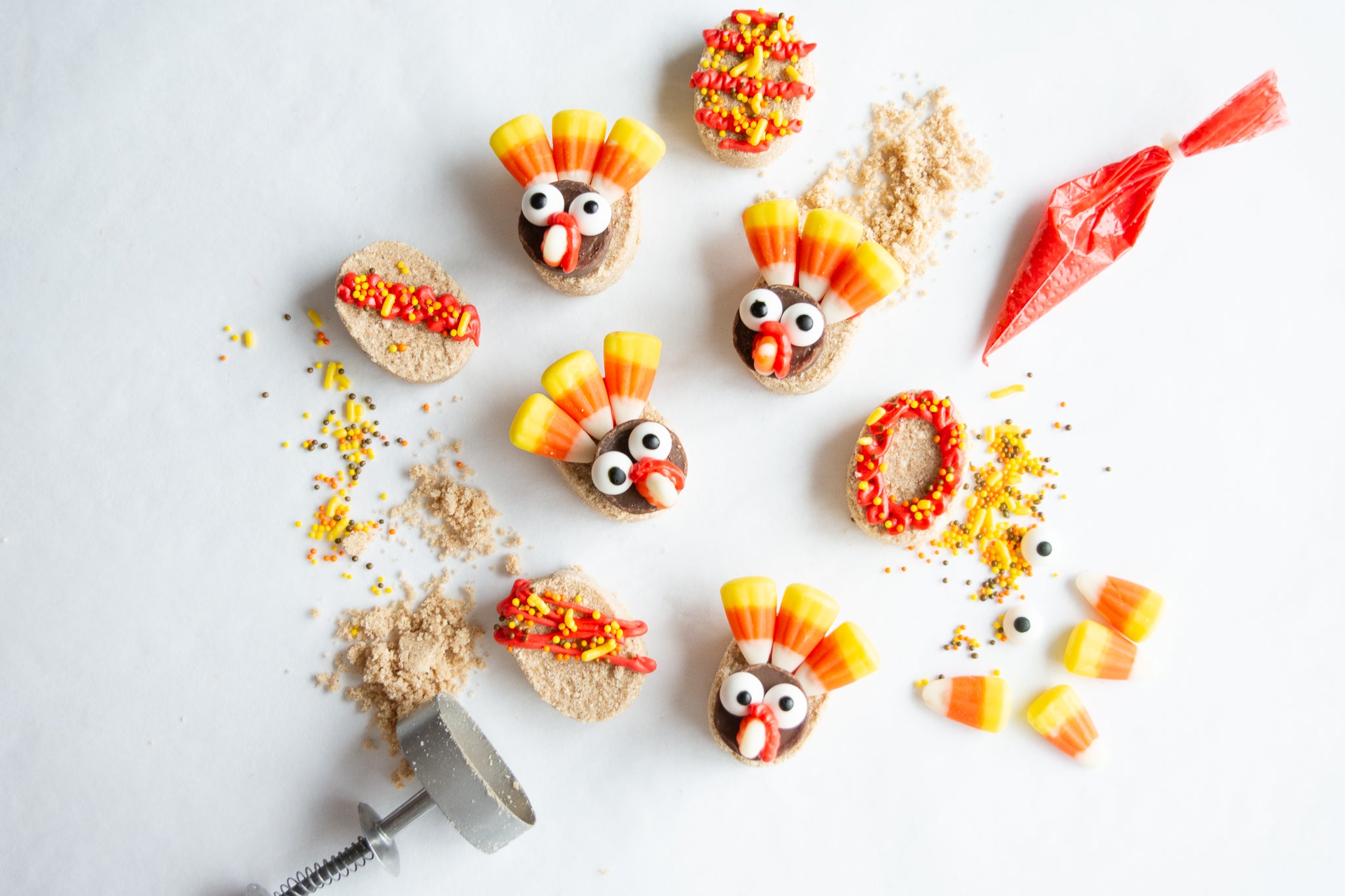 Thanksgiving cookie kit of Filipino polvoron